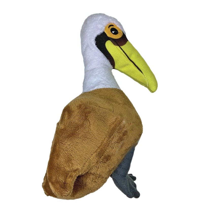 Spunky Pup Clean Earth Plush Pelican | Made from 100% Recycled Water Bottles | Small - Image 1